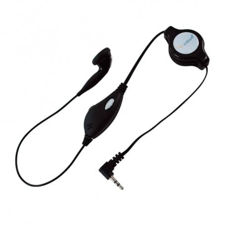 Hands Free Headset, Retractable, for Iridium 9575, 9555, 9505A